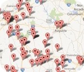 Redd Alert prison gang map